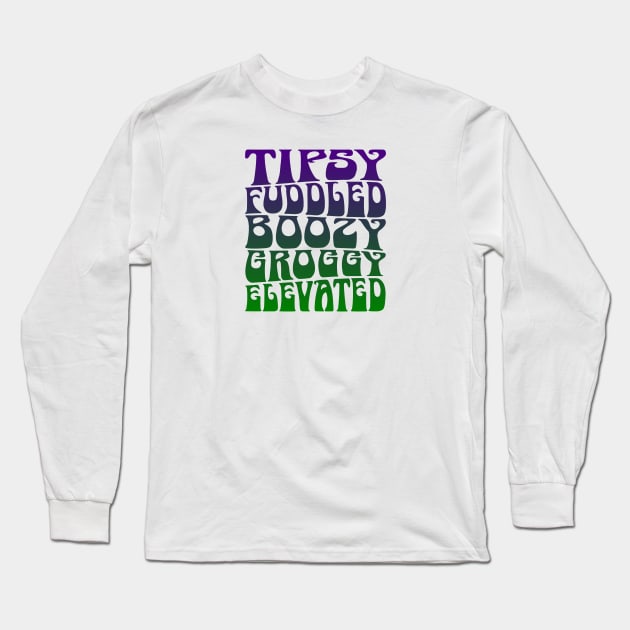 Phish Fluff's Travels Purple Green Long Sleeve T-Shirt by R U Kind Design